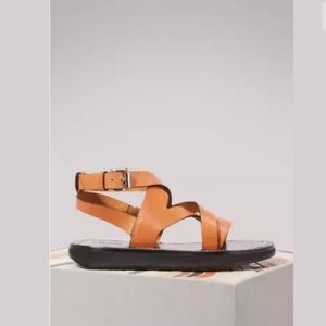 Isabel Marant NOELLY SANDALS IN NATURAL 37 (7 US)